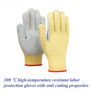 High Temperature Resistant, Fire-resistant, and Cut Resistant Aramid Gloves thumbnail-5