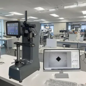HST-HBRV187.5STEW Universal Hardness Tester 187.5kgf 1-Year Warranty Brinell, Rockwell, Vickers Hardness Machines thumbnail-6