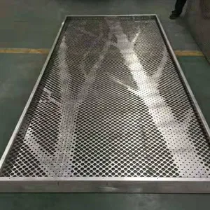 Artistic Perforated Aluminum Panel Exterior Wall, 2.5mm Perforated Aluminum Single Panel, Custom Processing Supported According to Provided Drawings thumbnail-2