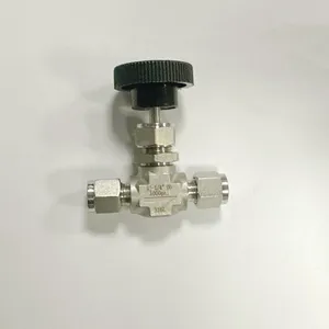 Stainless Steel Round Handle Needle Valve With Calibration Certificate for OEM Use thumbnail-2