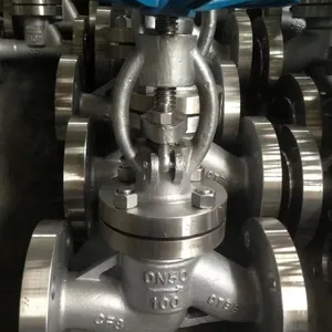 DN100 DN150 PN16 PN25 PN40 CF8 Globe Valve Stainless Steel Flange Globe Valve Stop Valve thumbnail-5