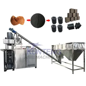Professional Rice Husk Charcoal Powder Hydraulic Forming Machine Ceramic Powder Forming Machine EPC thumbnail-1