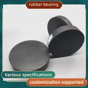 Professional Bridge Fixed Sliding Bearing High Precision Seismic Resistant Basin Type Bridge Bearing OEM Available thumbnail-1