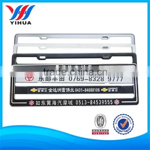 Custom Chrome Car Emblems/plastic License Plate thumbnail-3