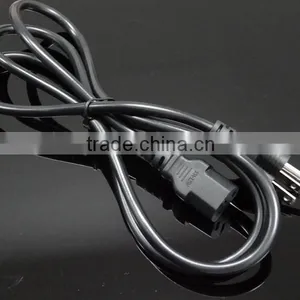 Grounded US Plug to C13 Female Connector Ending Power Cord UL Listed thumbnail-3
