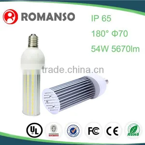 Diameter 90mm Compatible INductance Ballast IP65 Ingress Protection 54W LED Corn Light thumbnail-1