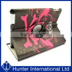 Stylish Printed Skull Design Tablet Case For IPad 3 thumbnail-2