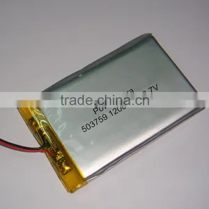 Power-Ultra Li Polymer 503759 Battery 3.7V 1200mAh thumbnail-1