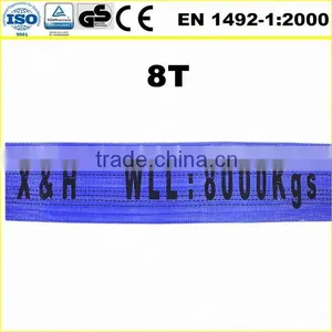 8T Eye to Eye Flat Polyester Web Sling thumbnail-4