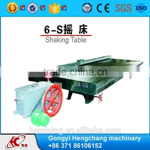 High Efficiency Mineral Processing Shaking Table With Low Price thumbnail-2
