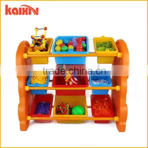Cheap Multifunctional Plastic Toy Cabinet From Wenzhou Kaixing thumbnail-4