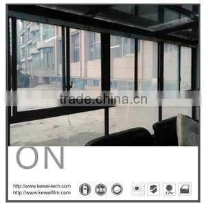 Kewei 6+6 High Clear Smart Glass for High-class Building Glass thumbnail-1