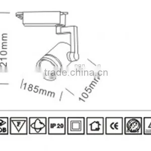 Commerical LED Track Light 2287 thumbnail-2