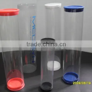 Custom Plastic Clear Hair Extension Packaging Box/tube Made of PP/PET/PVC thumbnail-1