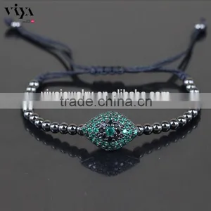 no Dill Ball Evil Eyes Colorful CZ Stones HQ Stainless Steel Provide Engraving Logo Latest Gift Items thumbnail-2