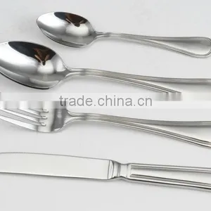24pieces Stainless Steel Cutlery 304 18/8 18/0 Flatware thumbnail-1