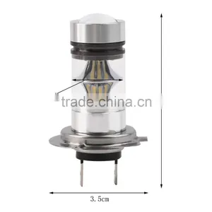 2pcs H7 100W High Power COB LED Car Auto DRL Driving Fog Tail Headlight Light Lamp Bulb White 12-24V Car Styling Free Shipping thumbnail-4
