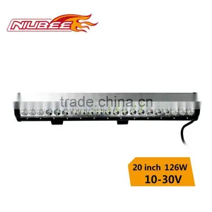 20 Inch 126w Straight Car Led Driving Light Bar With 3w Cree Chips thumbnail-1
