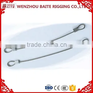 2mm Stainless Steel Wire Rope With Snap Hook , Stainless Steel Wire Rope With Quick Link in Rigging Hardware Manufacturer thumbnail-1