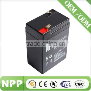 6v 4ah Rechargeable Lead Acid Battery for LED Light thumbnail-1