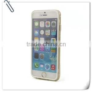 Clean TPU Mobile Phone Case For IPhone 6 With TPU Touching Frame Cover thumbnail-6