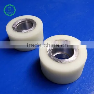 Custom Color PU Plastic Trolley Wheel pu Roller Pulley thumbnail-6
