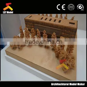 Different Scale Residential Building Miniature Model Making thumbnail-1