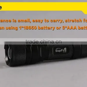 Zooming Rechargeable Led Flashlights For Hiking With AAAbattery thumbnail-2