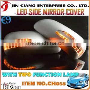 Body Kit Door Mirror Cover FOR TOYOTA WISH PRIUS LED SIDE MIRROR COVER thumbnail-1