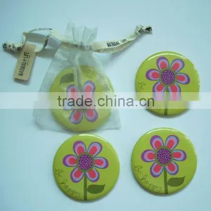 2016 Singapore Souvenirs New Products HOT Sale Cheaper Tin Pocket Mirror thumbnail-1