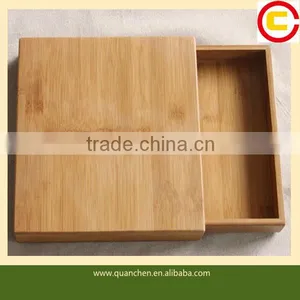 Ideal Bamboo Pu'er Tea Storage BOX With Drawer thumbnail-1