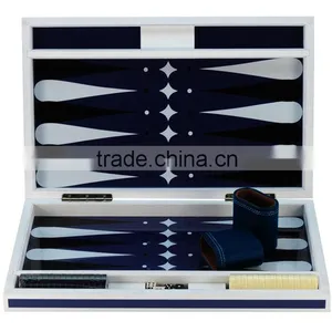Exclusive High Glossy Custom Wooden Backgammon Set thumbnail-2