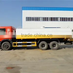 High Quality 6*4 10 Wheeler Dongfeng 18m3 Stainless Steel Water Bowser Truck thumbnail-1