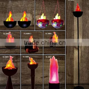 High Quality Home Decoration Table Style LED Party Fire Flame Light With Stand / LED Stage Light for Party Use for Whole Sale thumbnail-1
