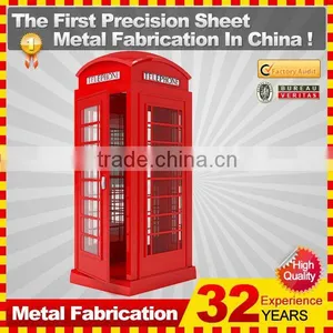 2014 Hot Sale Professional Customized Metal Public Telephone Booth thumbnail-1
