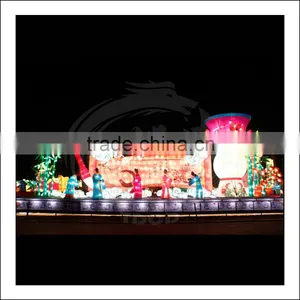 for Sale Large Silk Chinese Lantern thumbnail-1
