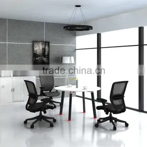 Office Furniture Hot Sale Conference Desk Round Table Round Desk Small Meeting Desk thumbnail-1