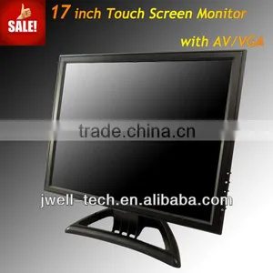 2014 NEW 17 Inch Touch Screen Lcd Monitor for Car pc With Touch Screen BNC VGA AV thumbnail-1