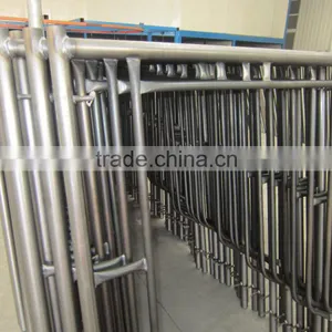 Standard Galvanized Scaffolding Steel Mason Frame Ledger thumbnail-2