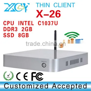 XCY X-26 DECT ULE! X86 Embedded pc Mini Linux Embedded pc C1037U Computer Support Youtobe Messenger hd Video thumbnail-1