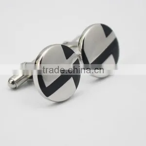 Factory Customize Casual Men Stainless Steel Cufflinks thumbnail-3