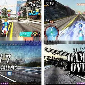 Hot Sale 47 Inch LCD Motorcycle Racing Game Machine/ Simulator Moto Bike Game for Sale thumbnail-4