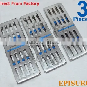 Sterilization Cassette Rack for 5 Pcs Dental Instruments Sterilization, 3 Pieces thumbnail-1
