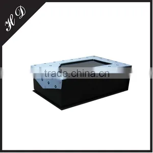 Cardboard Clamshell Tie Gift Packaging Box With Clear PVC Window thumbnail-1