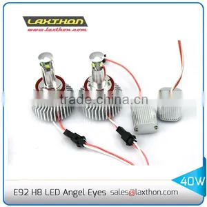 High Power Led Marker Light 40w H8 Led Angel Light for BMW E92 thumbnail-1