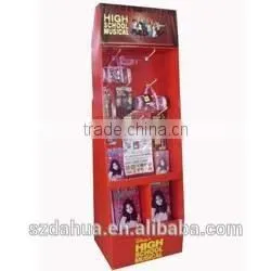 The Simple Promote Floor Shelves Cardboard Display by Color Printing thumbnail-1
