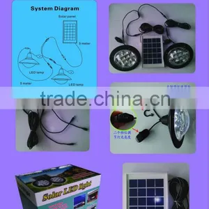 2W Portable Led Light Solar Power Kit thumbnail-1