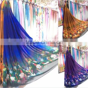 New Products Supplier Soft Dress Digital Printing Fabric thumbnail-4