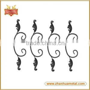Ornamental Carbon Steel Fence Railing Wrought Iron Scroll thumbnail-3