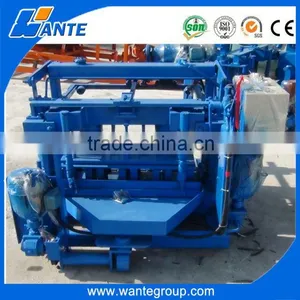 Best Selling QT4-24 Manual Mobile Cement Block Egg Laying Machine thumbnail-1